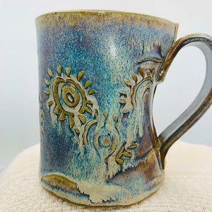 Beautiful original pottery mug.  Locally handcrafted in Dundas, Ontario Canada